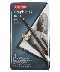 Derwent Graphic Soft Pencils set 12 