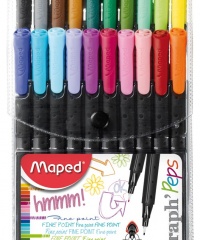 Maped Graph'Peps Fineliners Set 20 Color	