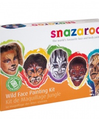 Snazaroo Wild Faces Face Paint Kit