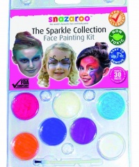 Snazaroo Face Paint Sparkle Collection Kit