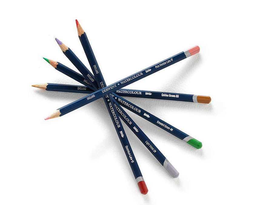 Derwent Academy Watercolour Pencil Tips 