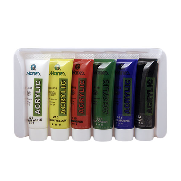 Maries Acrylic Paint - Pack Of 6 - 30 Ml